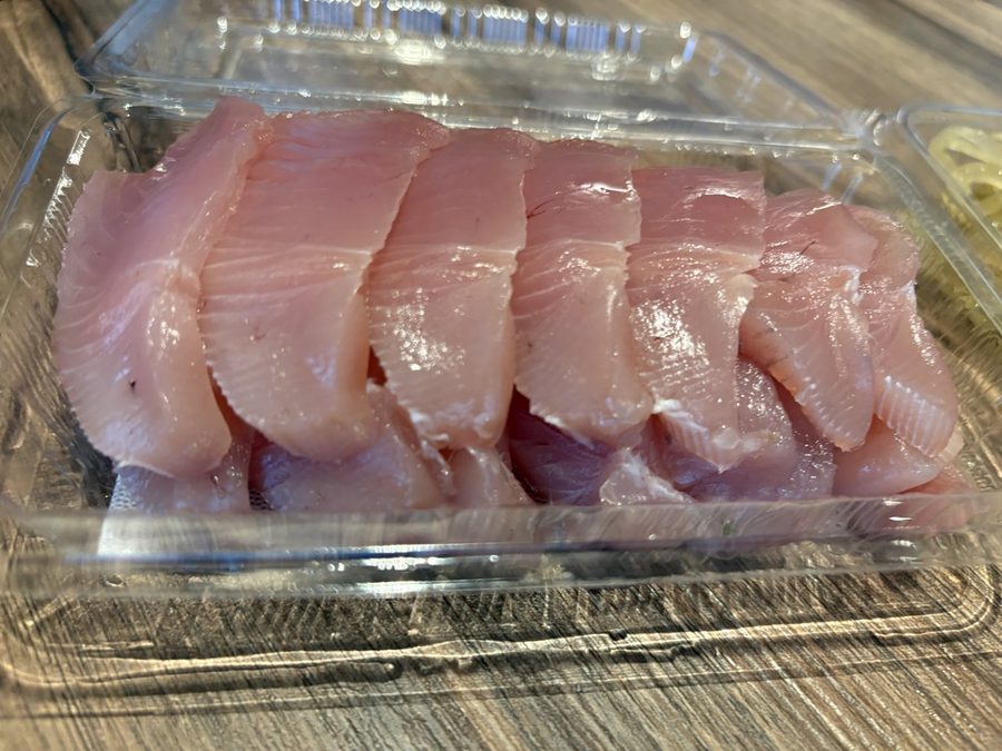 リベンジ購入したマグロ。1,500円でした