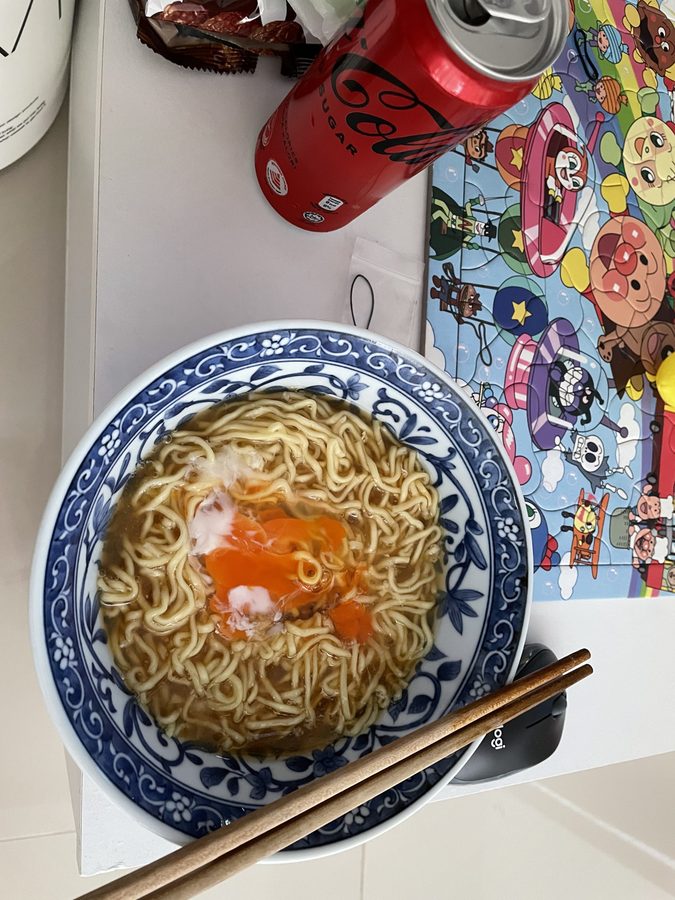 A favourite bowl of noodles.